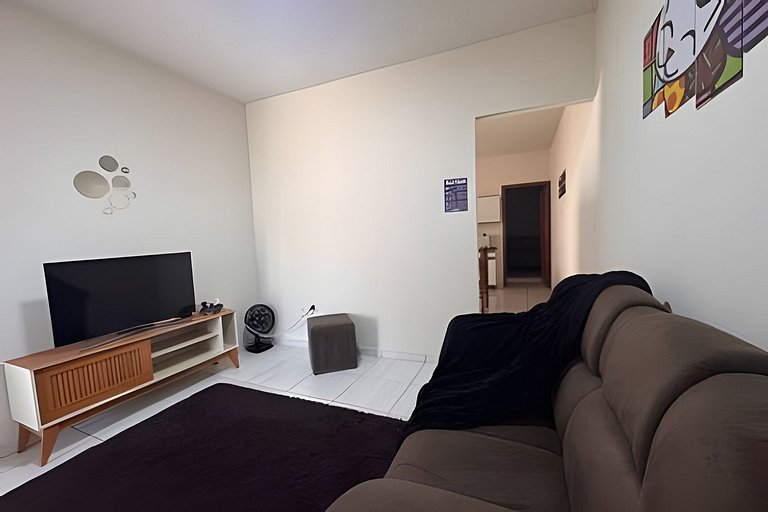 Casa completa perto do centro + ar cond e vaga