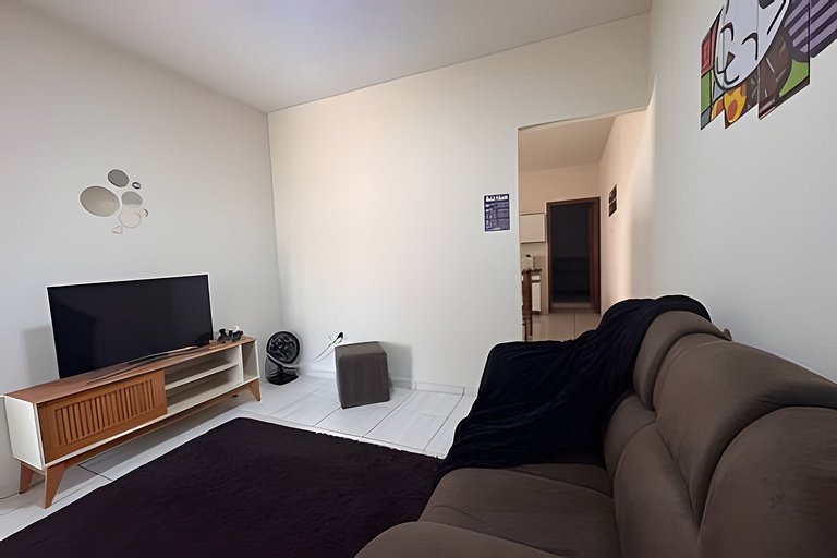 Casa completa perto do centro + ar cond e vaga