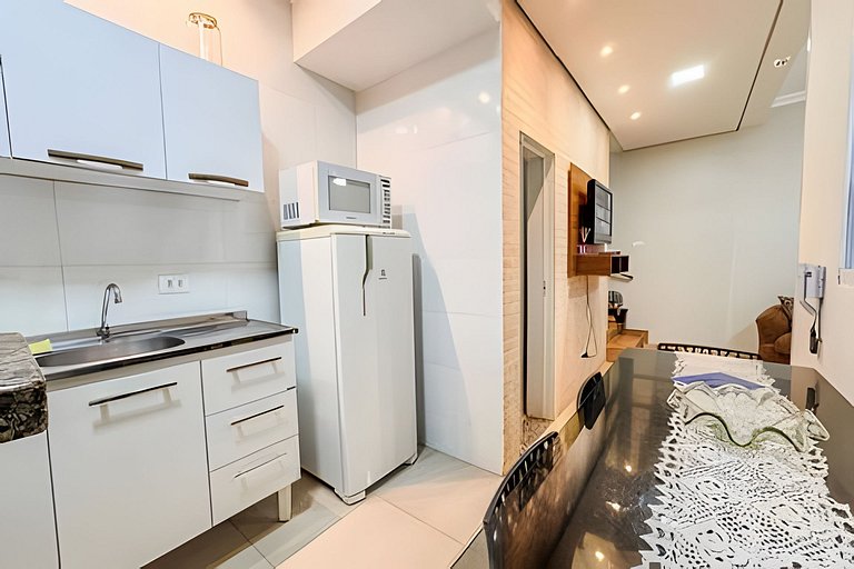 Sobrado encantador no centro + ar cond. e vaga