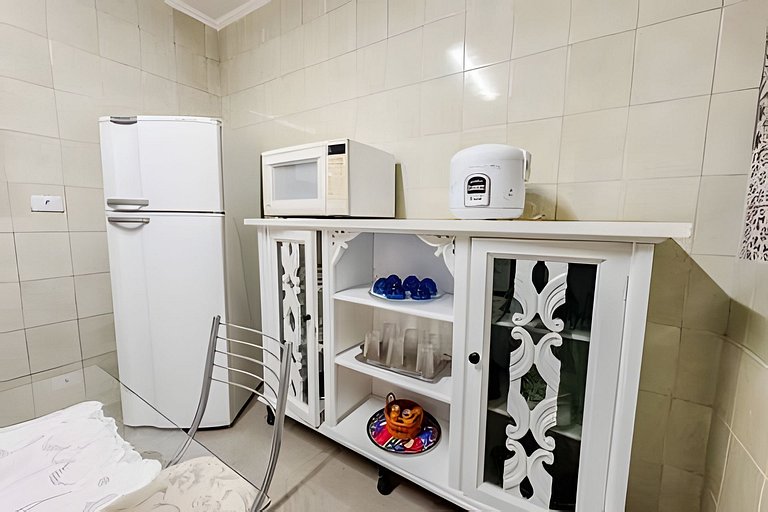 Casa espaçosa, 3 quartos com ar + 2 vagas