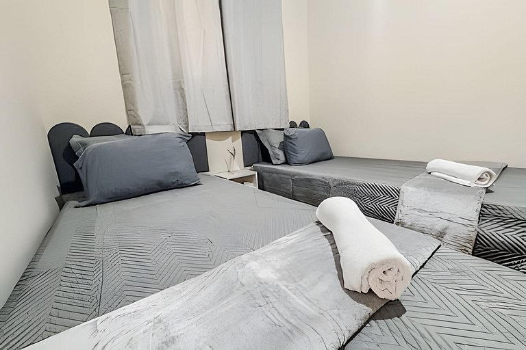 Aconchegante apartamento + ar cond e vaga