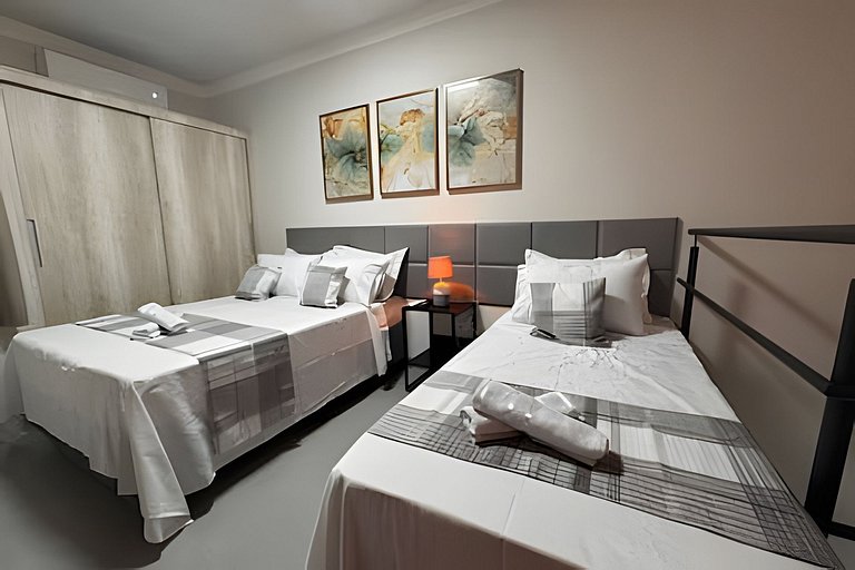 Loft moderno + ar condicionado e vaga