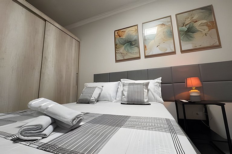 Loft moderno + ar condicionado e vaga