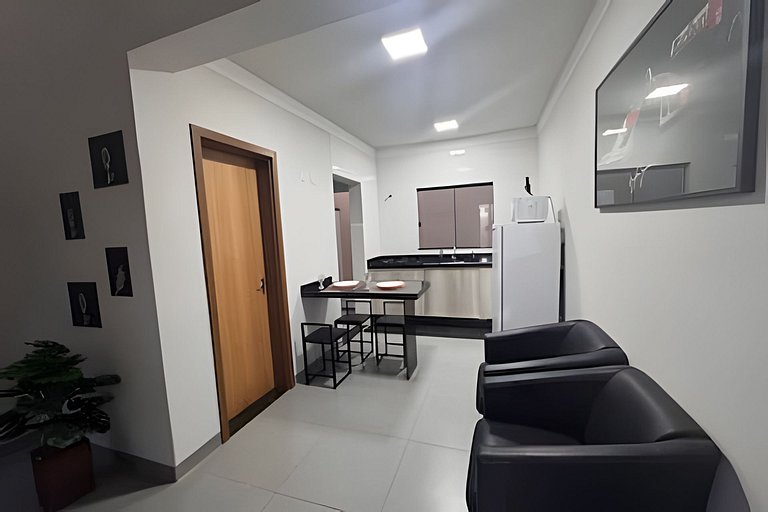 Loft moderno + ar condicionado e vaga