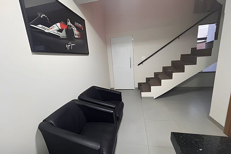 Loft moderno + ar condicionado e vaga