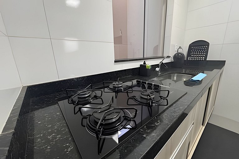 Loft moderno + ar condicionado e vaga