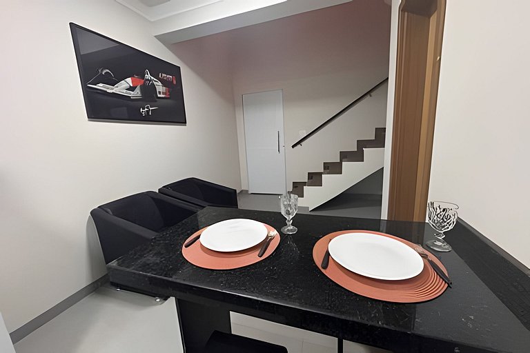 Loft moderno + ar condicionado e vaga