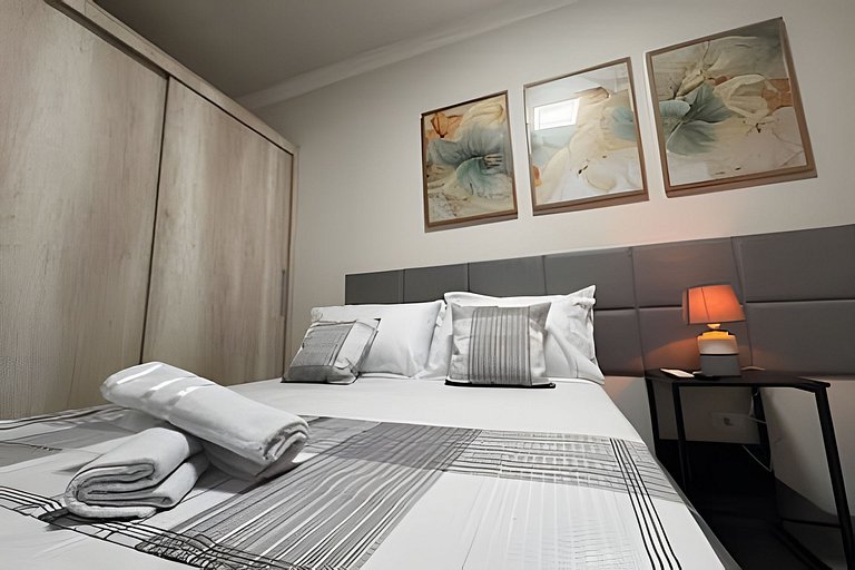 Loft moderno + ar condicionado e vaga