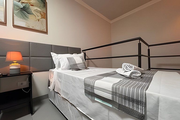 Loft moderno + ar condicionado e vaga