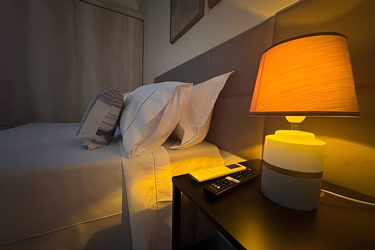 Loft moderno + ar condicionado e vaga