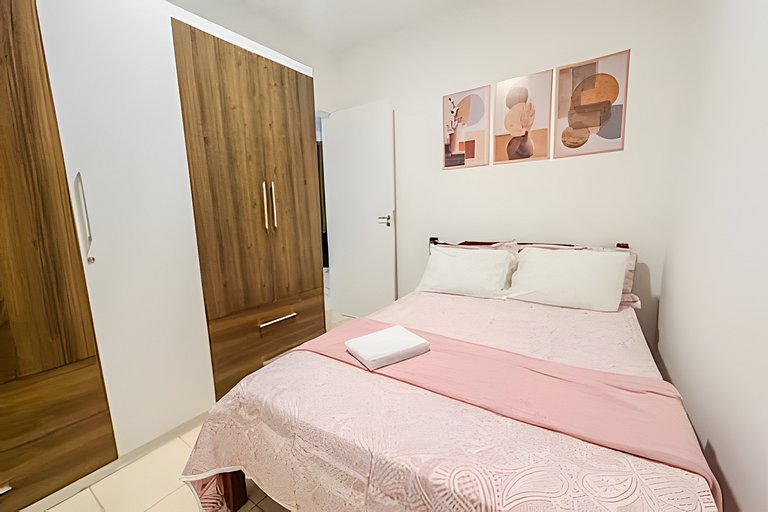 Ótimo apartamento + ar cond. e vaga