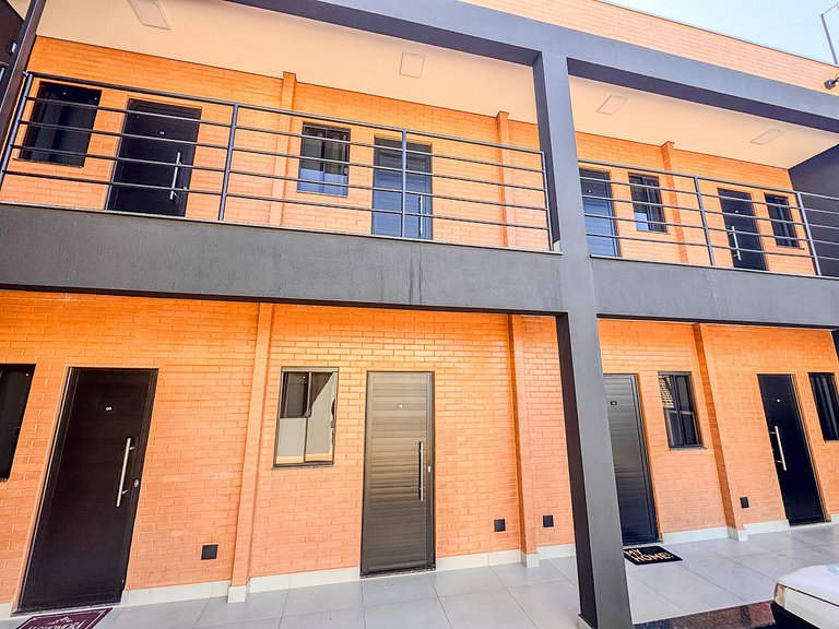 Maravilhoso flat com + ar condicionado e vaga