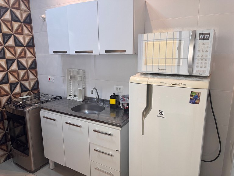 Sobrado 2q no centro de Ourinhos, ar-cond e vaga