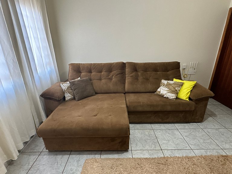 Casa completa + ar e vaga, perto parque Ecológico