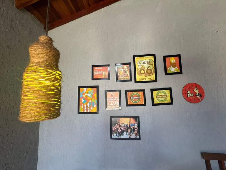 Casa com 2 vagas, ar condicionado perto da Fapi