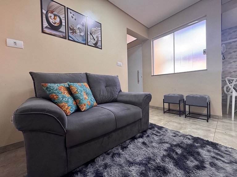 Sobrado com ar e vaga no centro de Ourinhos