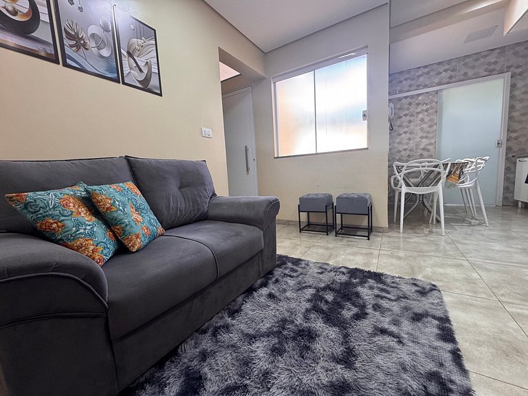 Sobrado com ar e vaga no centro de Ourinhos